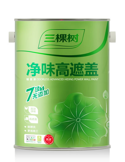 净味高遮盖墙面漆51L