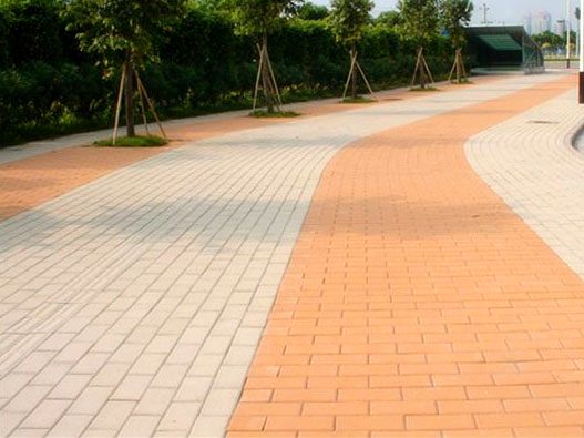 潍坊透水砖分享园林景观砖在施工过程中要注意的地方